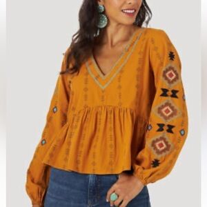 Wrangler Retro “Punchy” Top